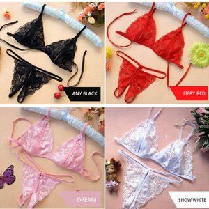 NEW - HOT G-STRING THONG UNDERWEAR CROTCH LESS LINGERIE